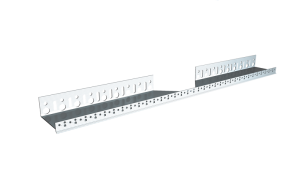 Алюмин.профиль цокольный Capatect Sockelschiene Plus 6700/05, для утеплителя 5 см. Длина 2м. Уп=10шт.