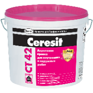 Краска акриловая Ceresit CT 42 15 л. (белая)